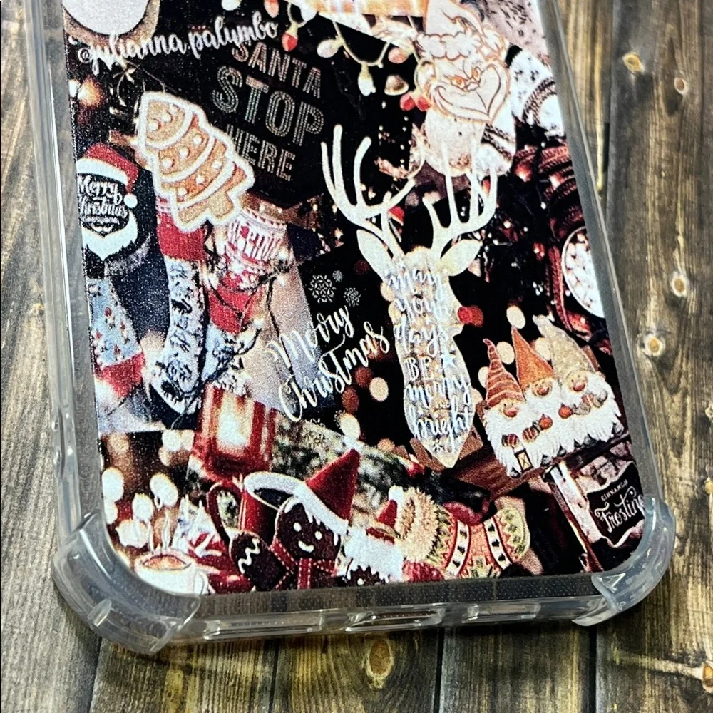5for$10 Gingerbread Christmas Holiday Collage iPhone 12 Pro Max Phone Case